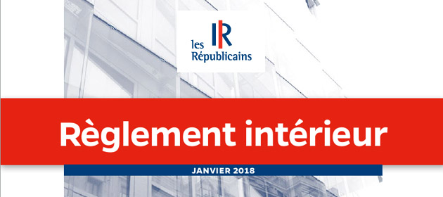 Reglement interieur lR